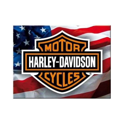 Harley Davidson American Flag